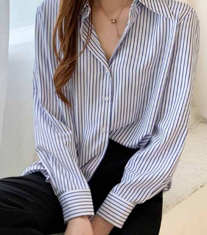 CAMISA OVERSIZED LISTRADAS